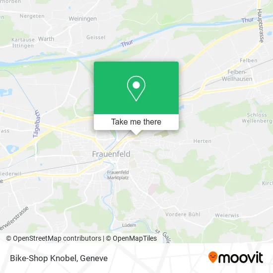 Bike-Shop Knobel map