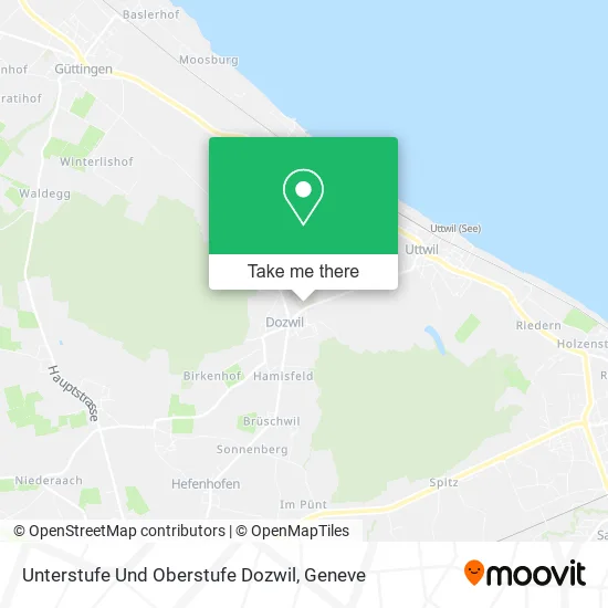 Unterstufe Und Oberstufe Dozwil map