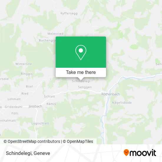 Schindelegi map