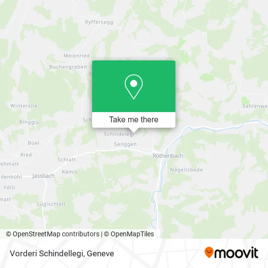 Vorderi Schindellegi map