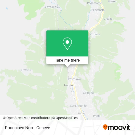 Poschiavo Nord map