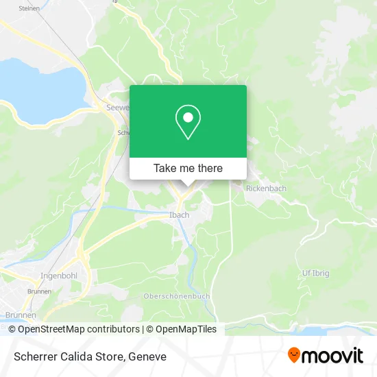 Scherrer Calida Store map