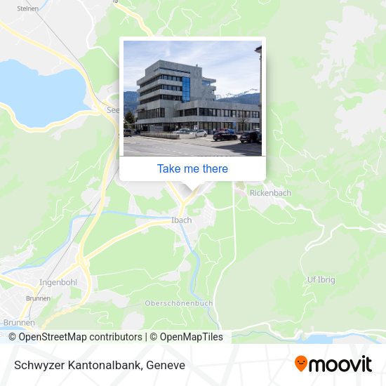 Schwyzer Kantonalbank map