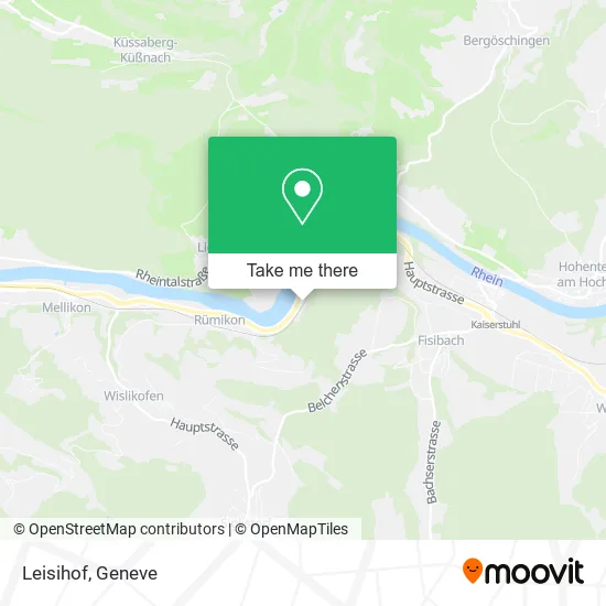 Leisihof map