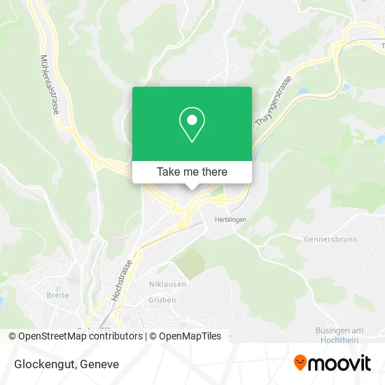 Glockengut map