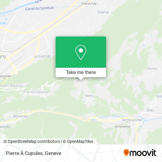Pierre À Cupules map