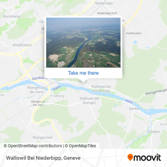 Walliswil Bei Niederbipp map