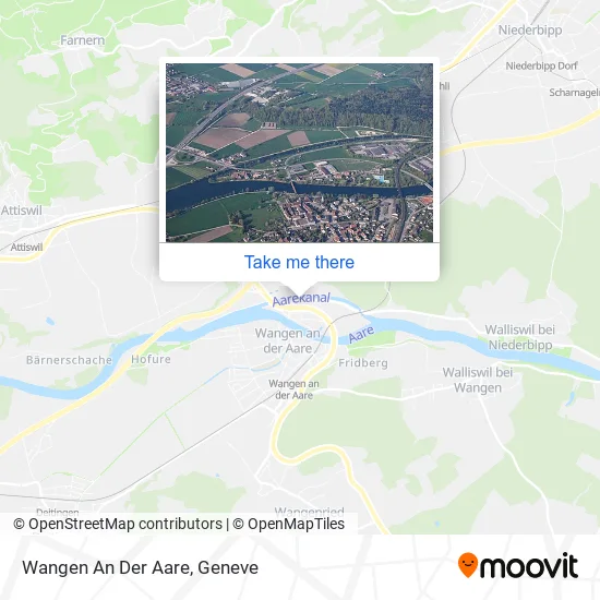 Wangen An Der Aare map