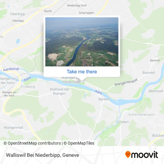 Walliswil Bei Niederbipp map