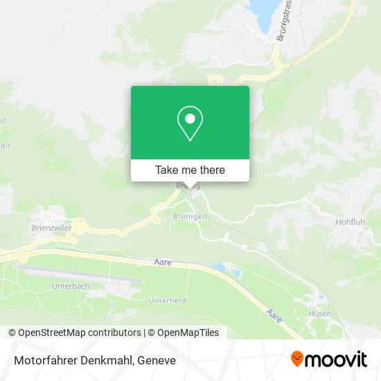 Motorfahrer Denkmahl map