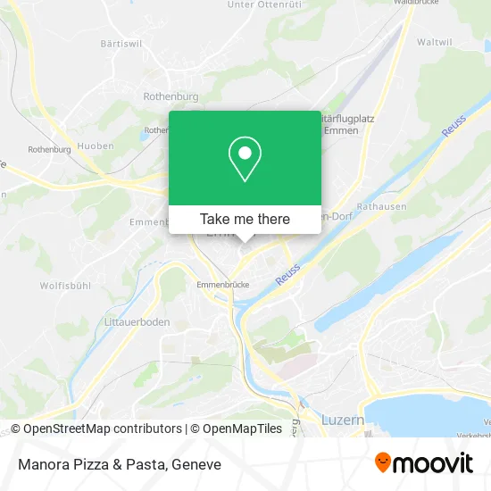 Manora Pizza & Pasta map