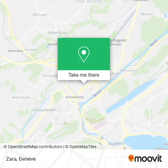 Zara map
