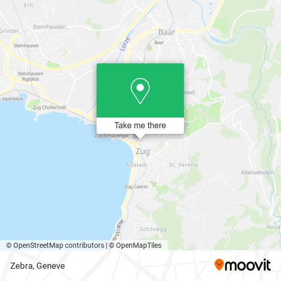 Zebra map