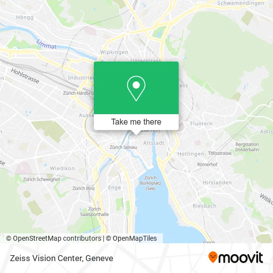 Zeiss Vision Center map