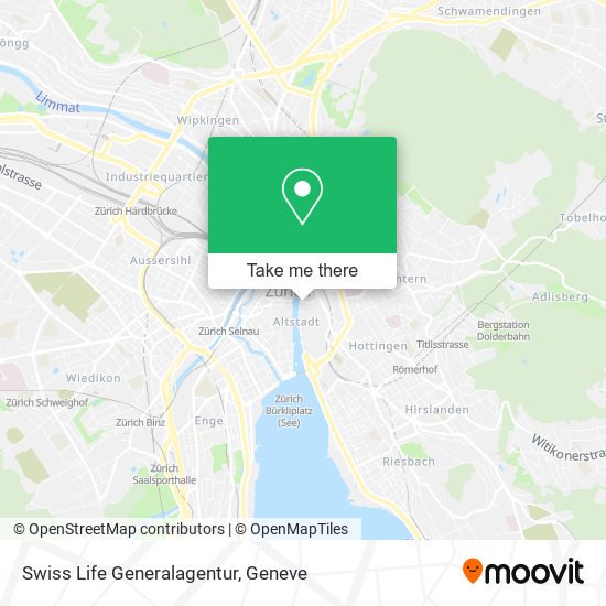 Swiss Life Generalagentur map