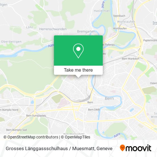 Grosses Länggassschulhaus / Muesmatt map
