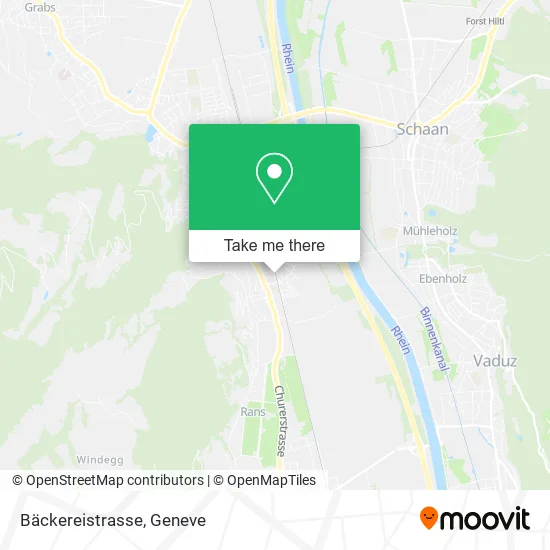 Bäckereistrasse map