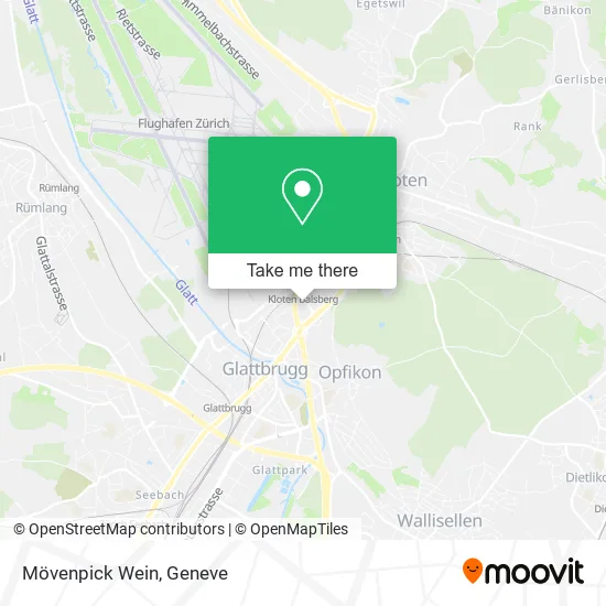 Mövenpick Wein map