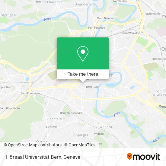 Hörsaal Universität Bern map