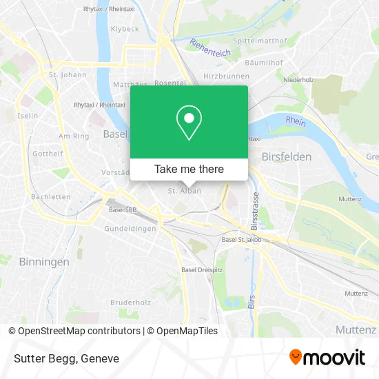 Sutter Begg map