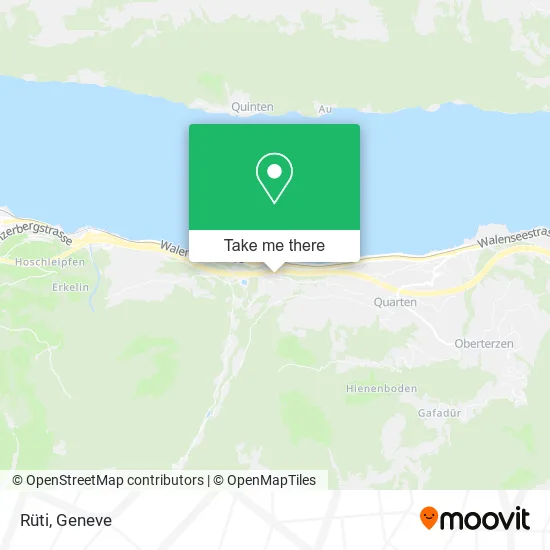 Rüti map