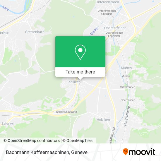 Bachmann Kaffeemaschinen map