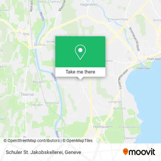 Schuler St. Jakobskellerei map