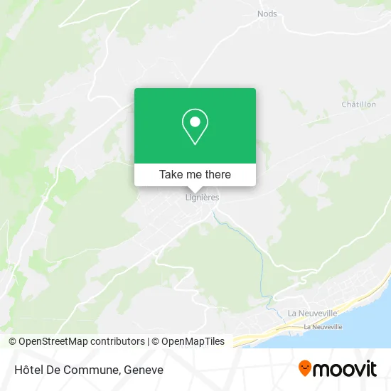 Hôtel De Commune map