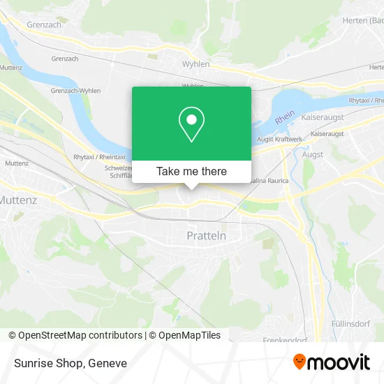 Sunrise Shop map