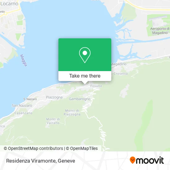 Residenza Viramonte map