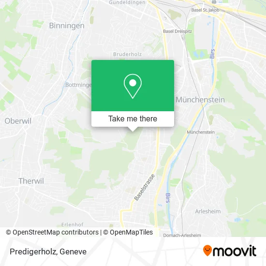 Predigerholz map
