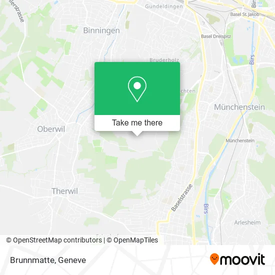 Brunnmatte map