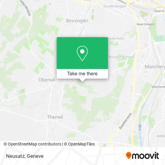 Neusatz map