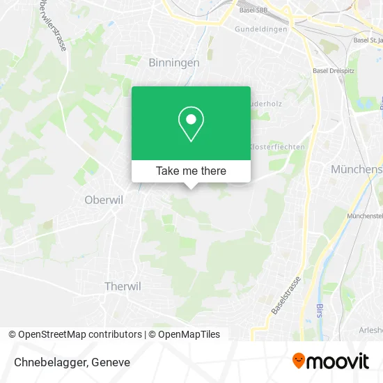 Chnebelagger map
