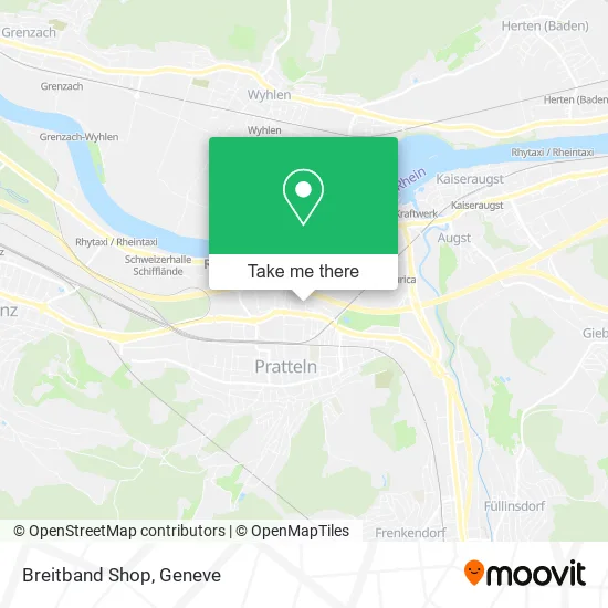 Breitband Shop map