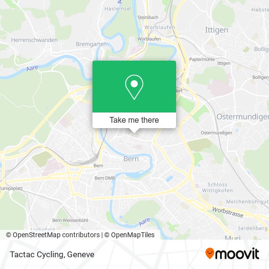 Tactac Cycling map