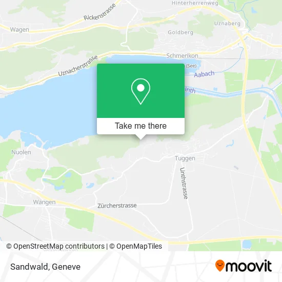 Sandwald map