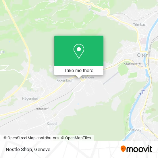 Nestlé Shop map