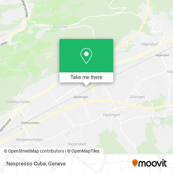 Nespresso Cube map