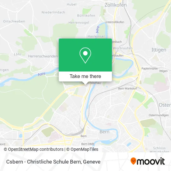 Csbern - Christliche Schule Bern map