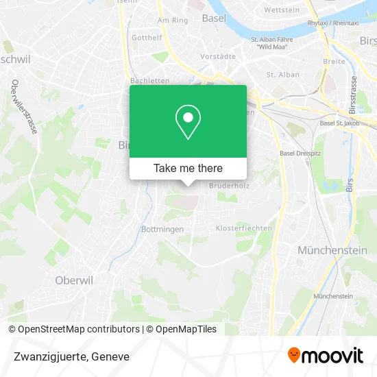 Zwanzigjuerte map