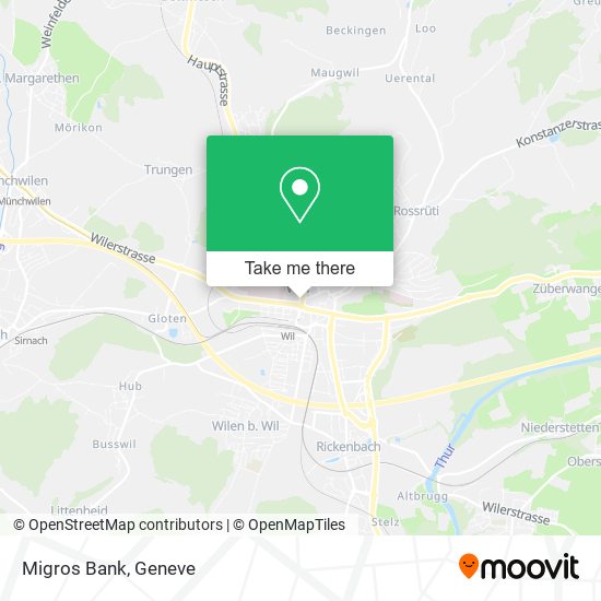 Migros Bank map