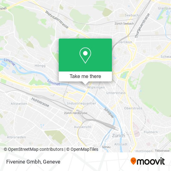 Fivenine Gmbh map