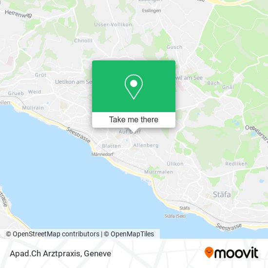 Apad.Ch Arztpraxis map