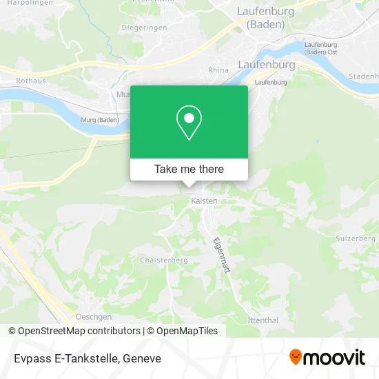 Evpass E-Tankstelle map