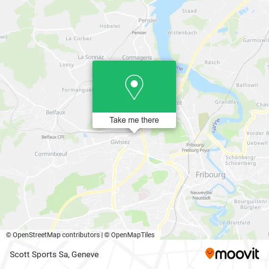 Scott Sports Sa map