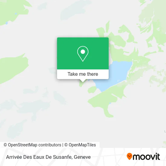 Arrivée Des Eaux De Susanfe map