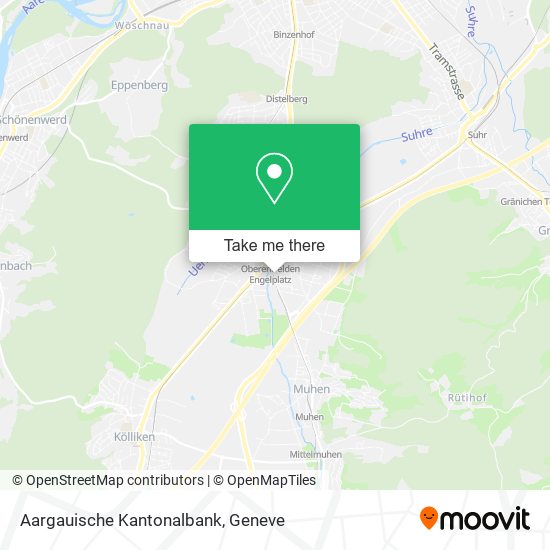 Aargauische Kantonalbank map