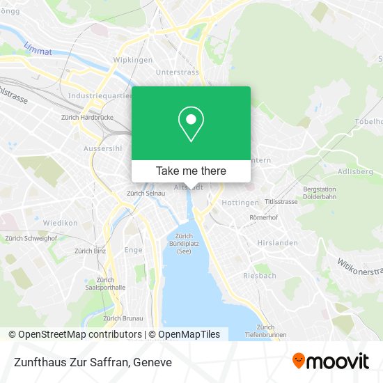 Zunfthaus Zur Saffran map