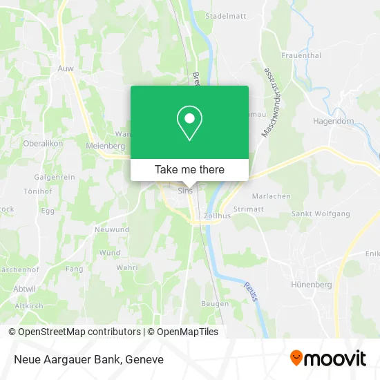 Neue Aargauer Bank map